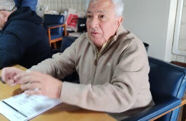 LA SOCIEDAD  RURAL DE TRES ARROYOS, JUNTO A LOS CANDIDATOS A LA INTENDENCIA PARA ESCUCHAR SUS PROPUESTAS.