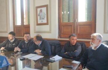 TEMAS VINCULADOS A  SEGURIDAD ANUNCIADOS POR EL INTENDENTE GARATE Y FUNCIONARIOS PROVINCIALES-