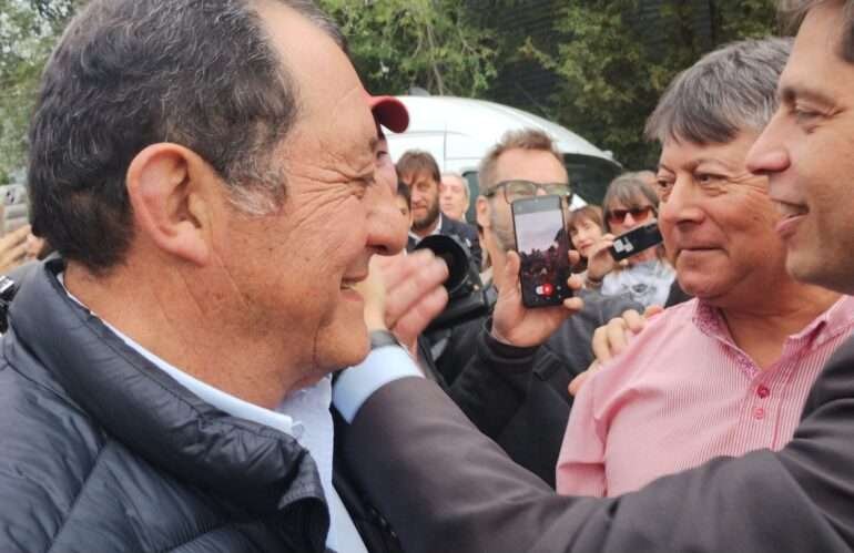 SIEMPRE ACOMPAÑANDO AL GOBERNADOR KICILLOF, JULIO MARINI INTENDENTE DE BENITO JUAREZ.